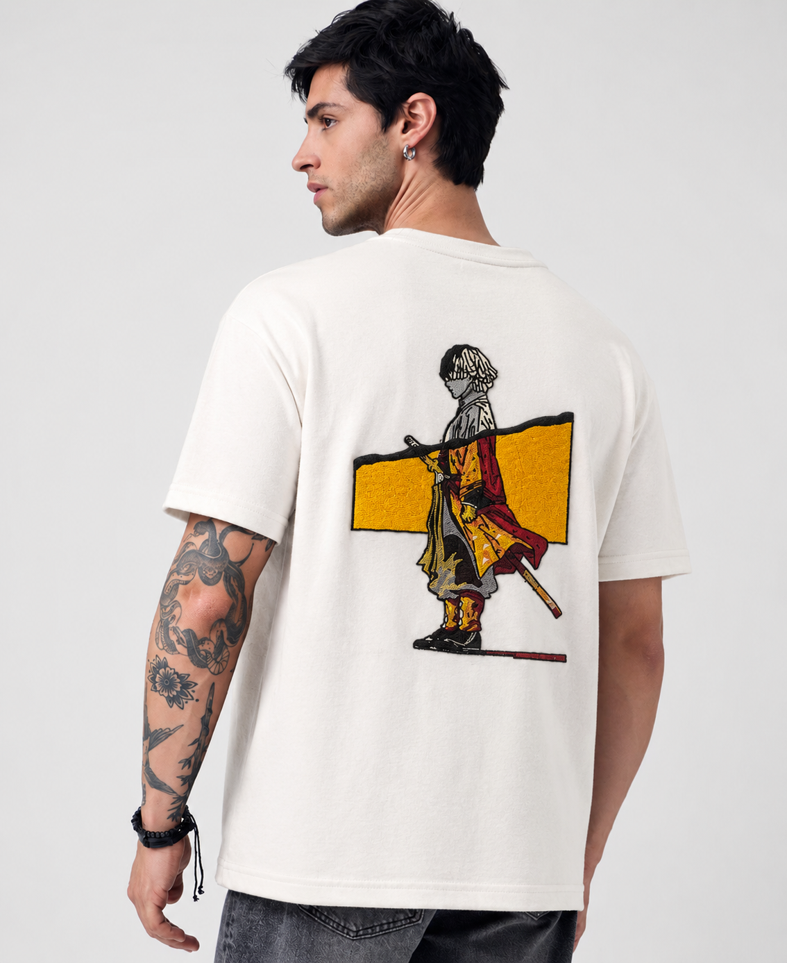Zenitsu Thunder Breathing Oversized T-Shirt
