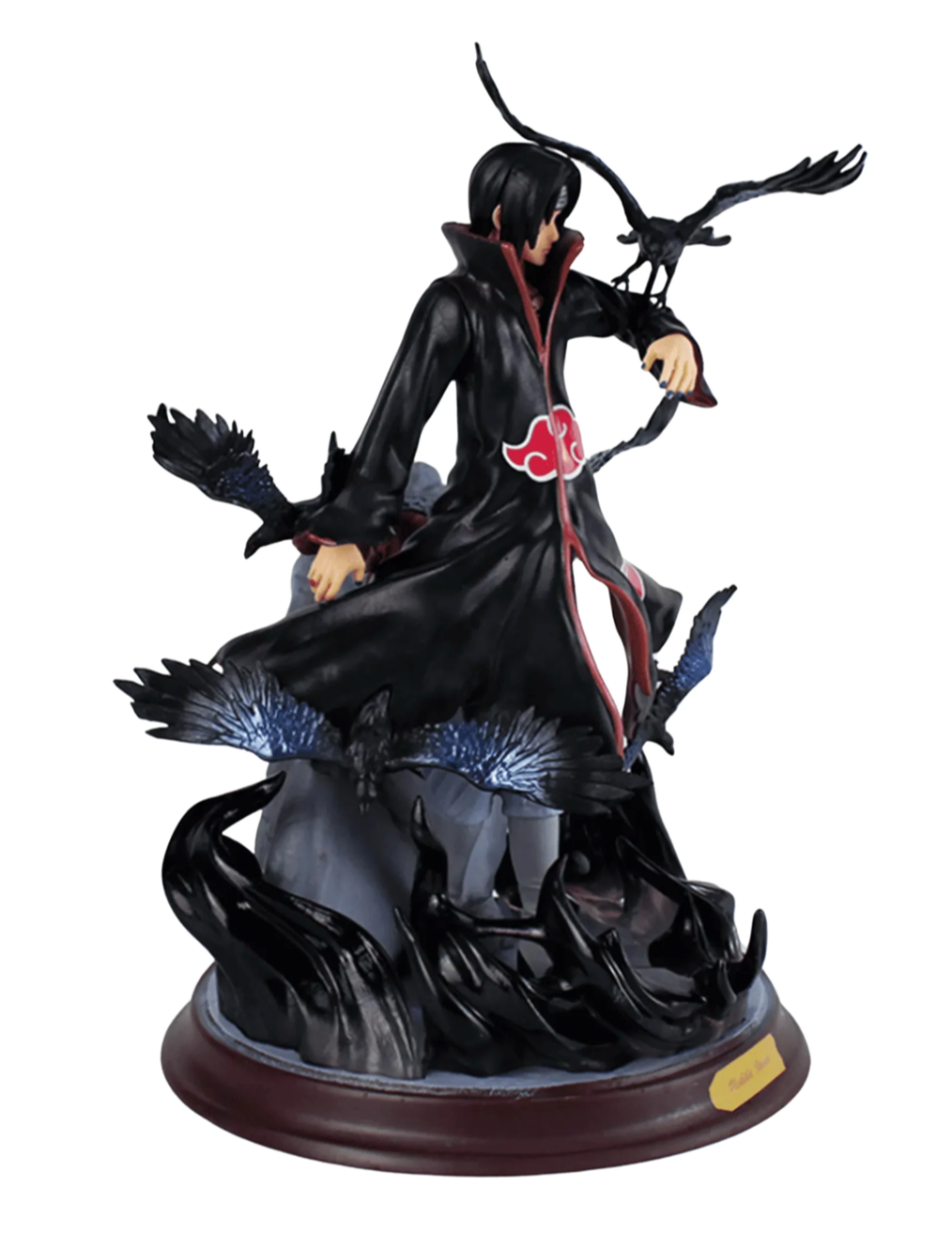 Naruto Uchiha Itachi Action Figure with Crow - Two Face (24 cm)