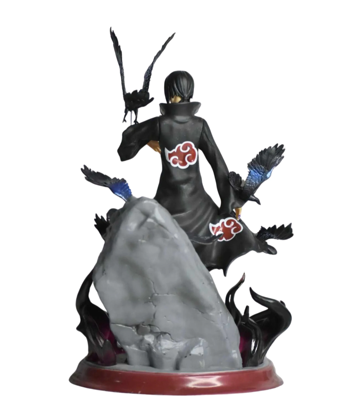 Naruto Uchiha Itachi Action Figure with Crow - Two Face (24 cm)