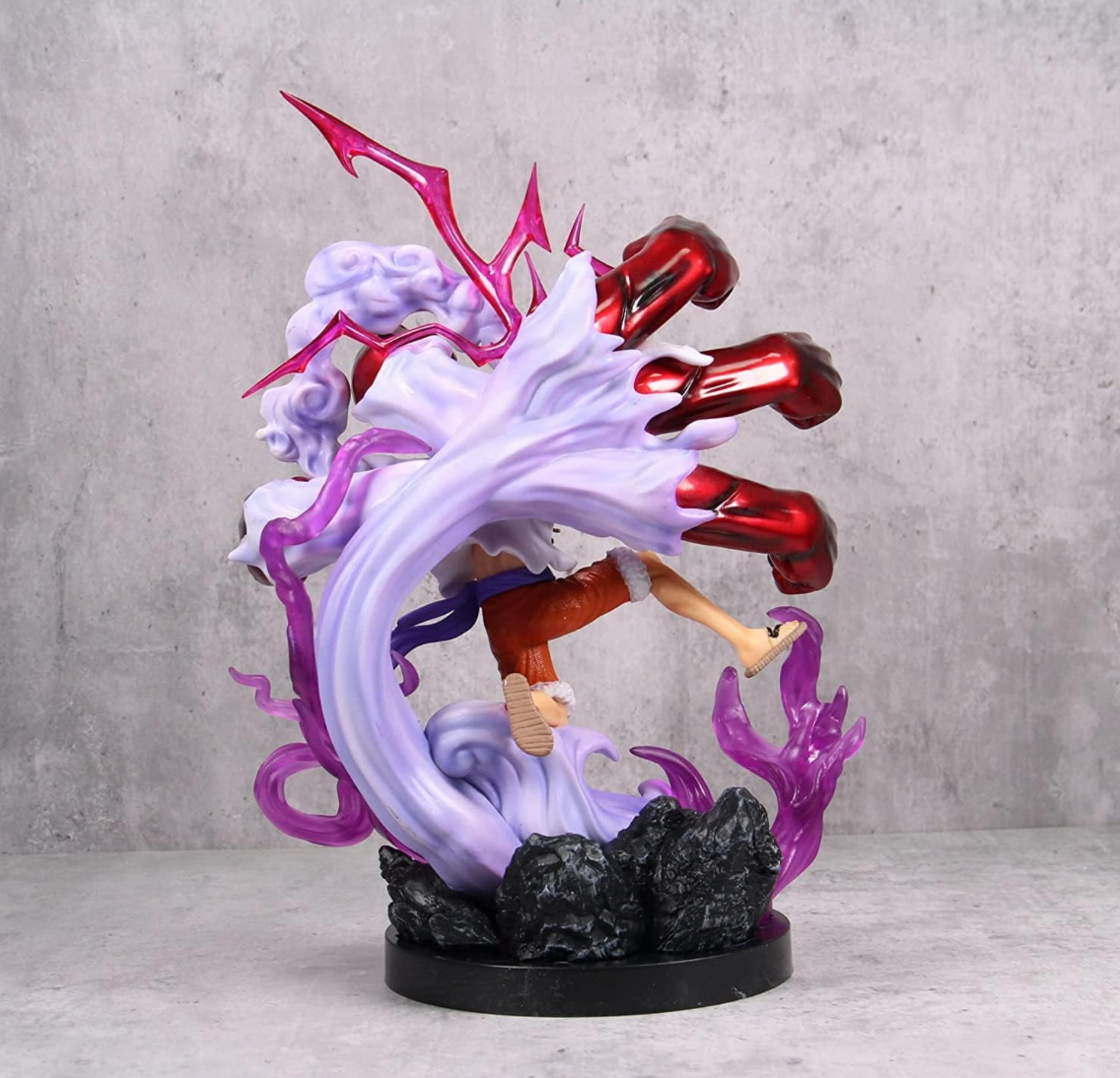 Onepiece Anime Luffy Gear 5 Sun God Nika Action Figure - 24cm