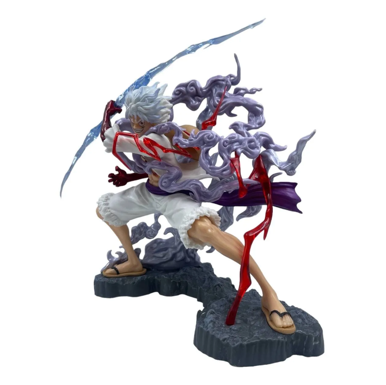 Luffy Gear 5 "Sun God Nika with Thunder Sword Action Figure | Massive 23 cm One Piece