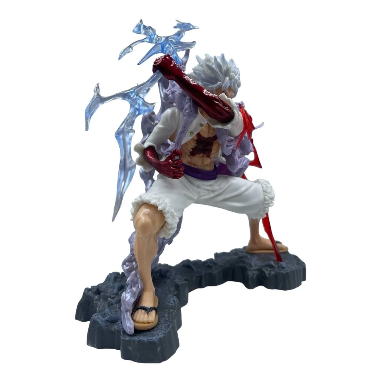 Luffy Gear 5 "Sun God Nika with Thunder Sword Action Figure | Massive 23 cm One Piece