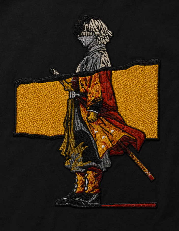 Zenitsu Thunder Breathing Oversized T-Shirt