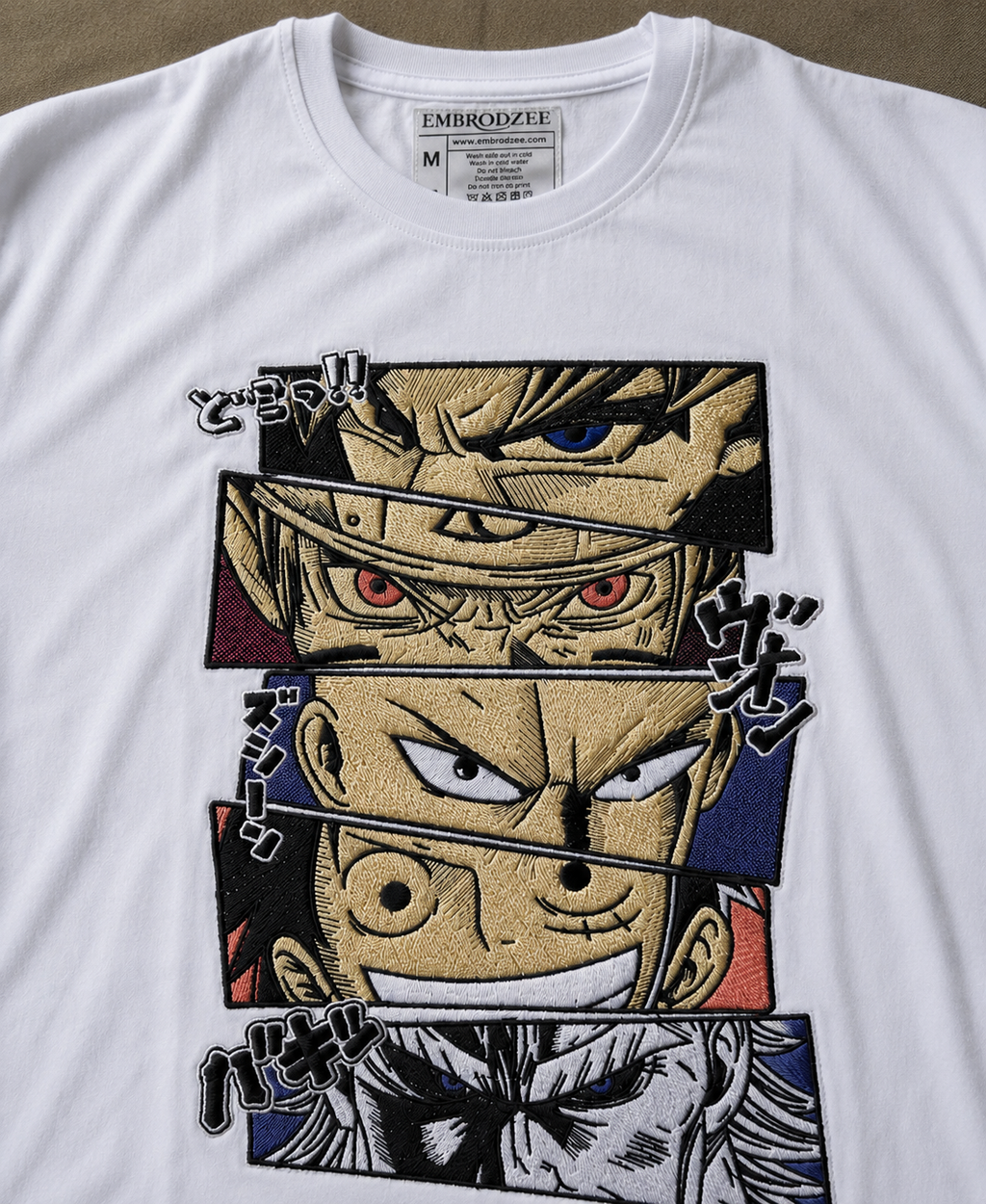 Anime Legends Oversized Embroidered T-Shirt