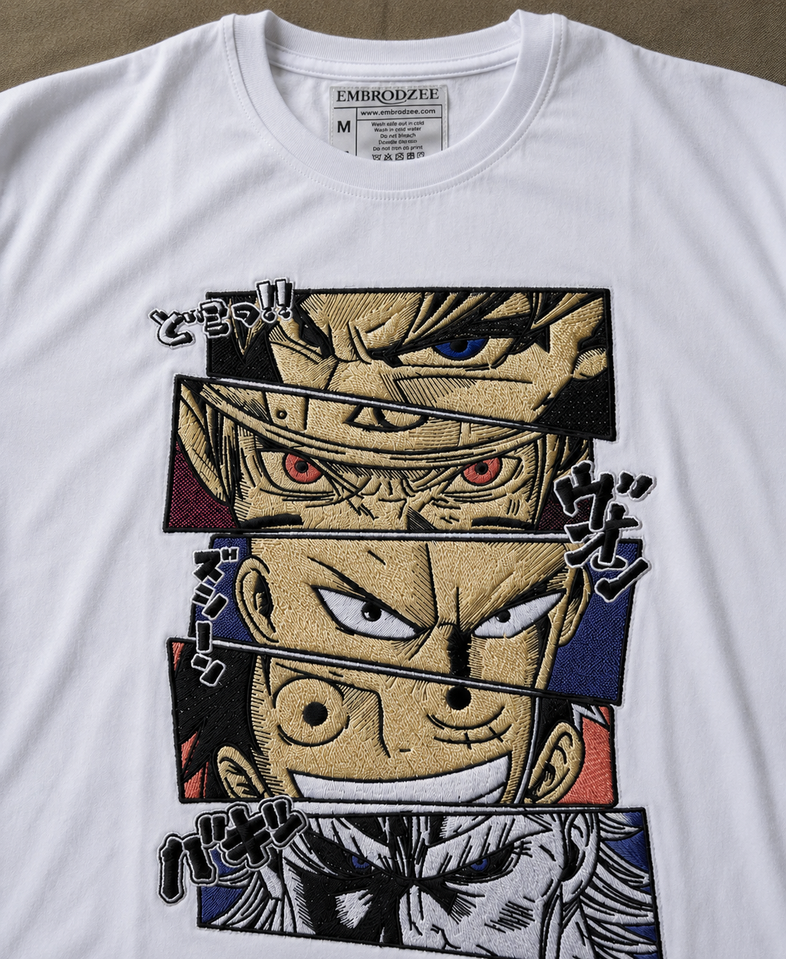 Anime Legends Oversized Embroidered T-Shirt