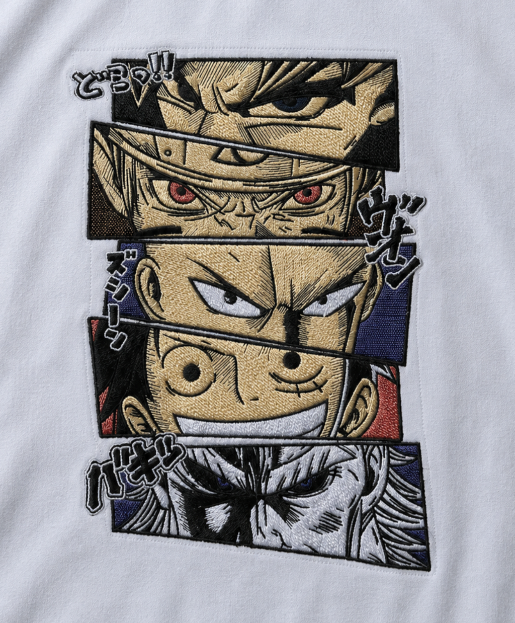 Anime Legends Oversized Embroidered T-Shirt