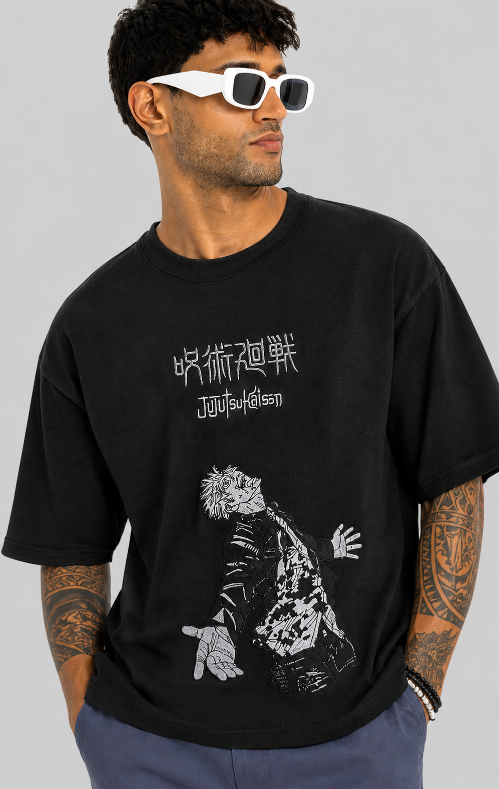 The Honoured One - Jujutsu Kaisen Embroidery T-Shirt