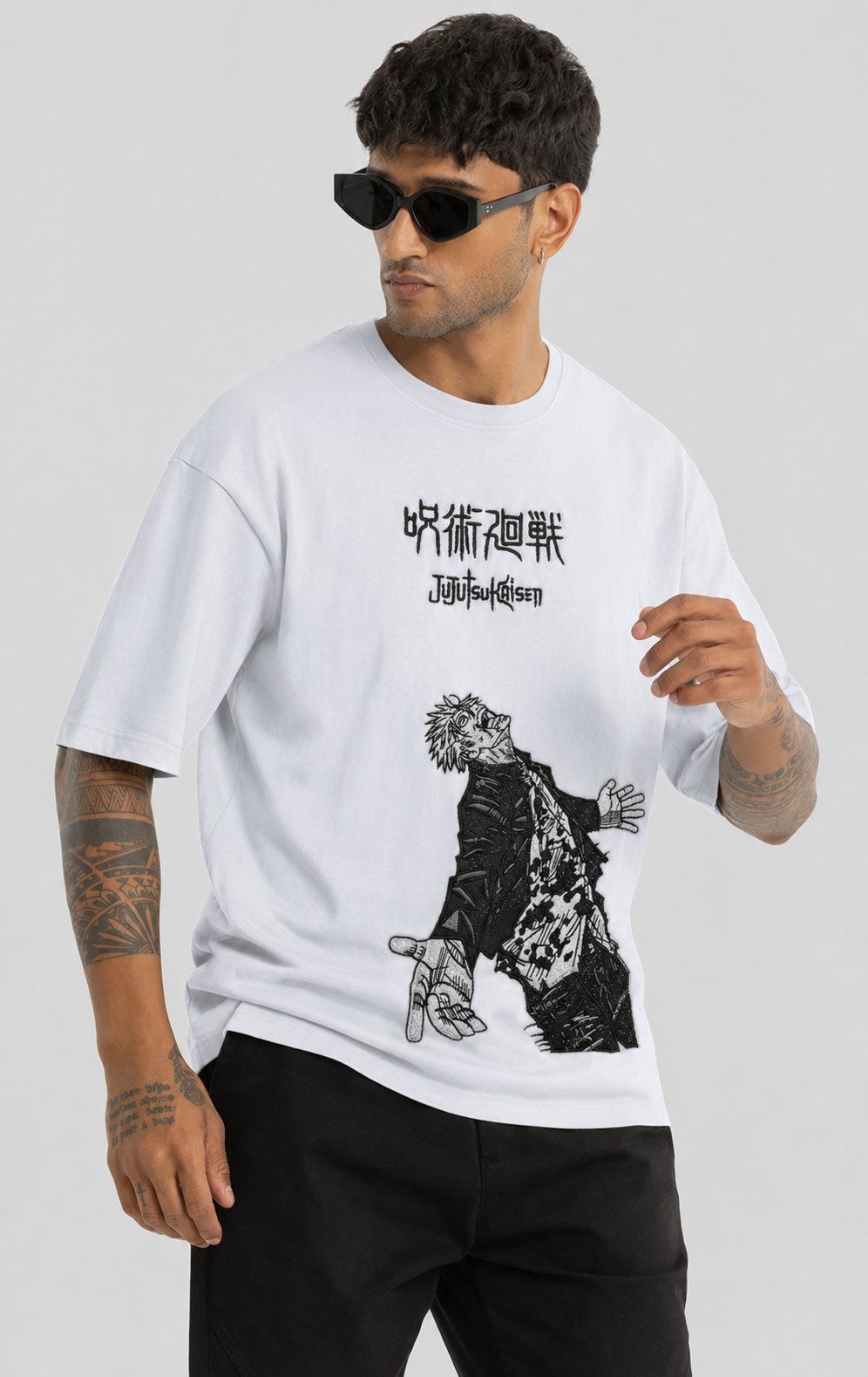The Honoured One - Jujutsu Kaisen Embroidery T-Shirt