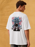 The Shadow Monarch - Solo Leveling Embroidered Oversized T-Shirt